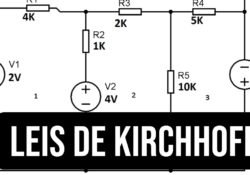 lei de kirchhoff malhas 250x175 - Leis de Kirchhoff